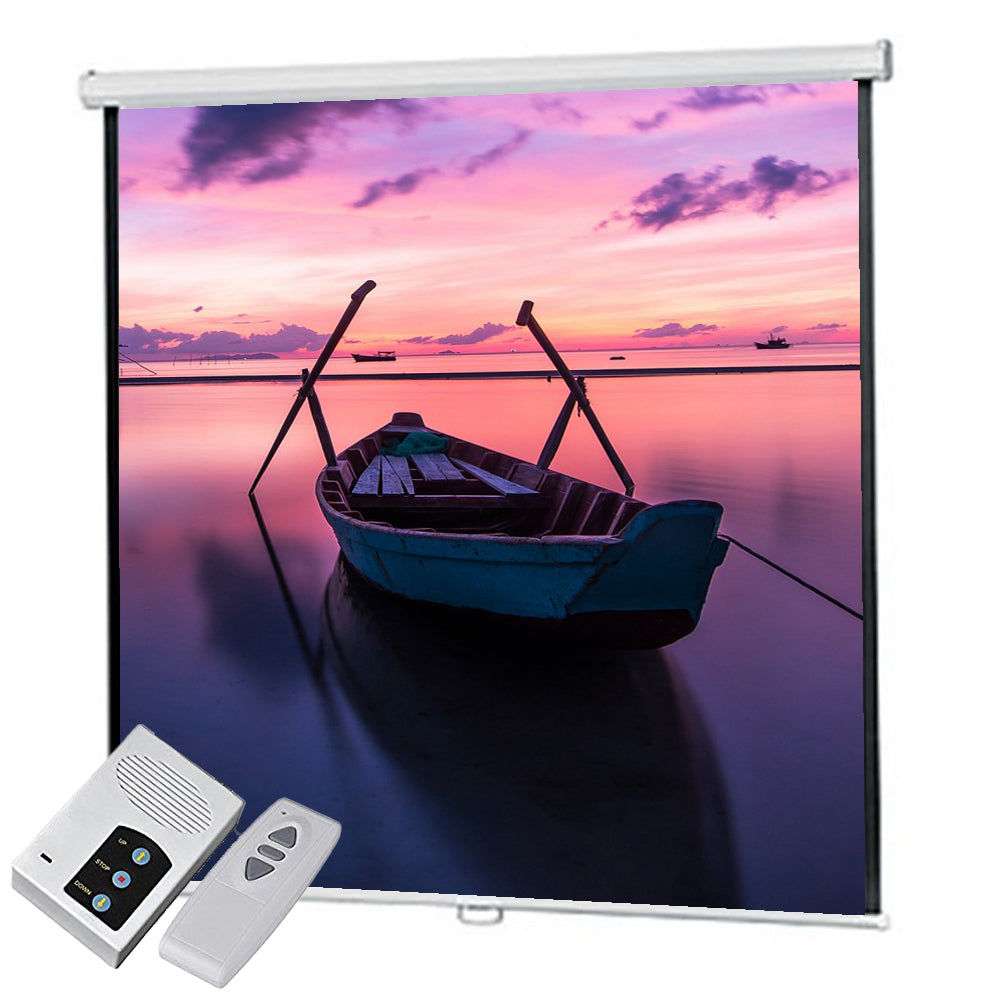 Speed-X Projector Screen 72 Inch Electric Motorised 6x6 Feet 1:1MW Speed-X Projector Screen 72 Inch Electric Motorised 6x6 Feet 1:1MW